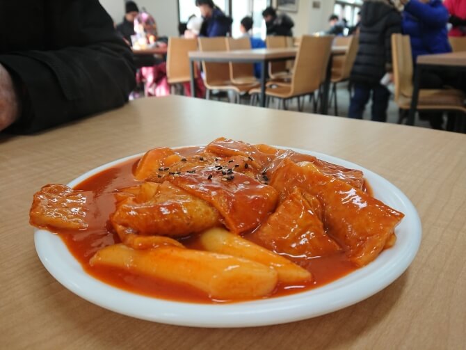 韓国民俗村の食べ物