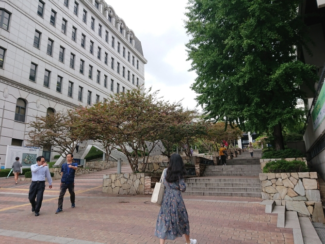 韓国の淑明女子大学校の写真