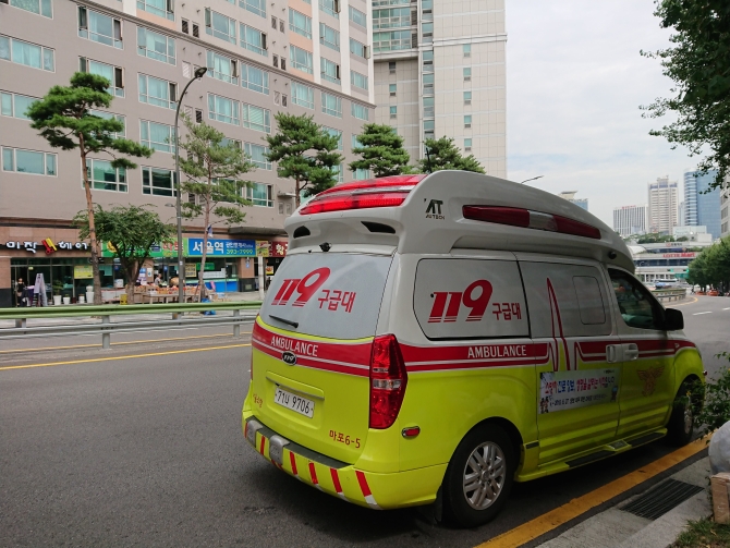 韓国の救急車