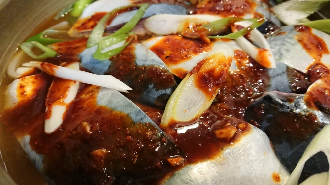 鯖と大根のコチュジャン煮（韓国の煮付けレシピ）の写真