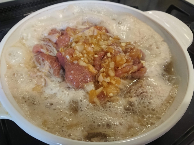 韓国の小さなプルコギ鍋（トゥッペギプルコギ）のレシピ