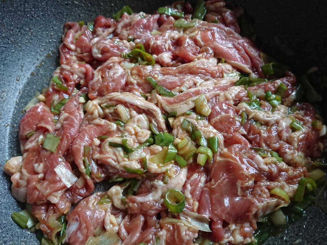 豚肉プルコギのタレレシピ