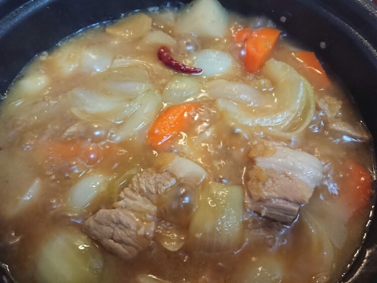 韓国料理カルビチムの簡単レシピ