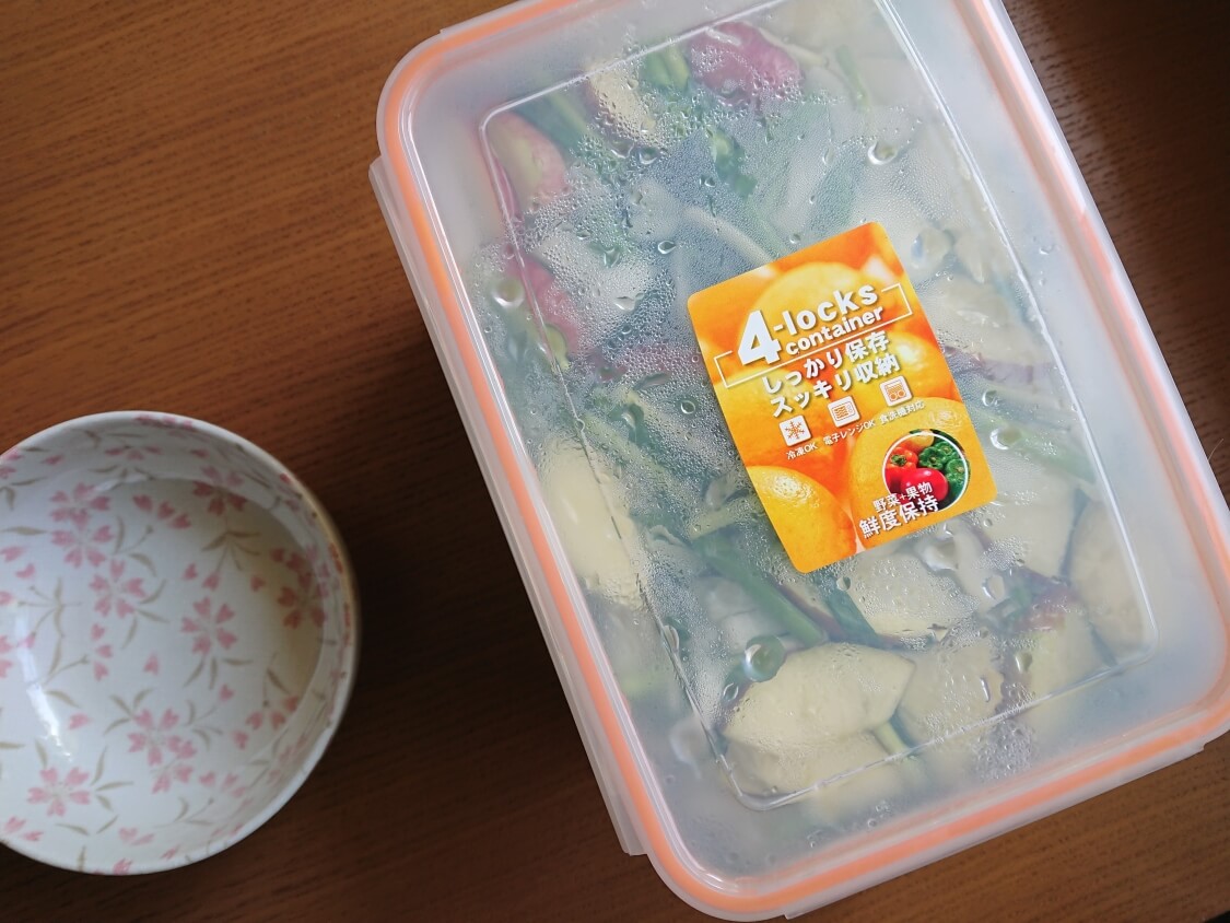 大根の水キムチ「トンチミ」の韓国レシピ。密閉容器で保存