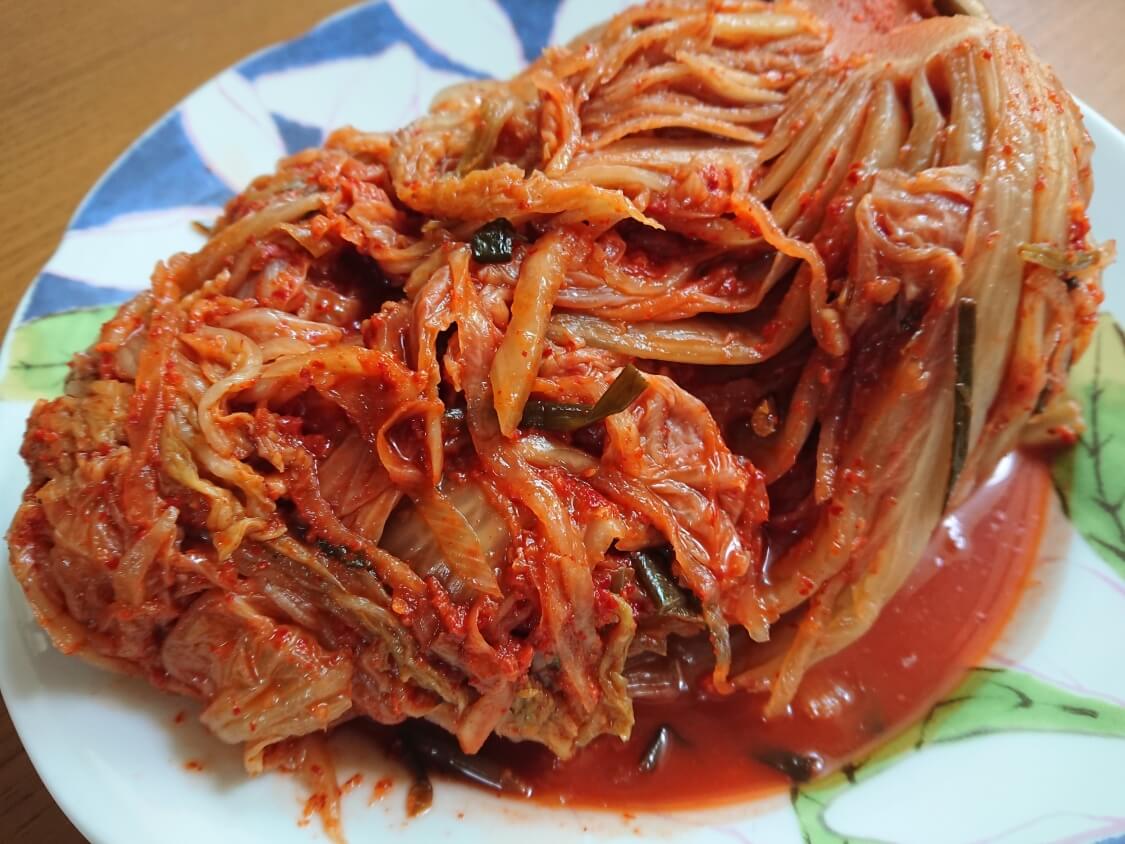 韓国の熟成白菜キムチ