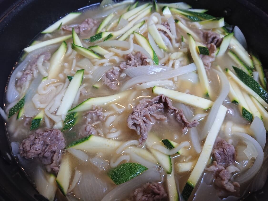 牛肉うどん！韓国のカルグクス簡単レシピ