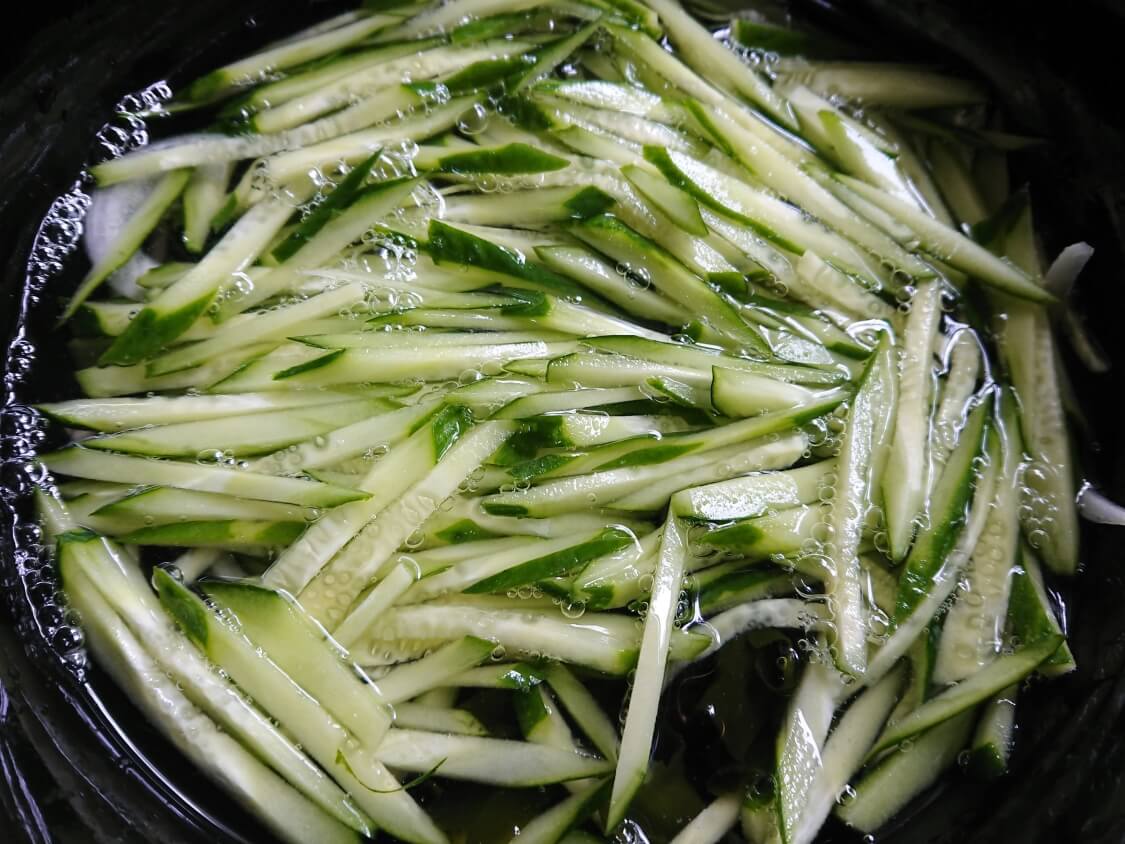 きゅうりとわかめの韓国冷製スープのレシピ
