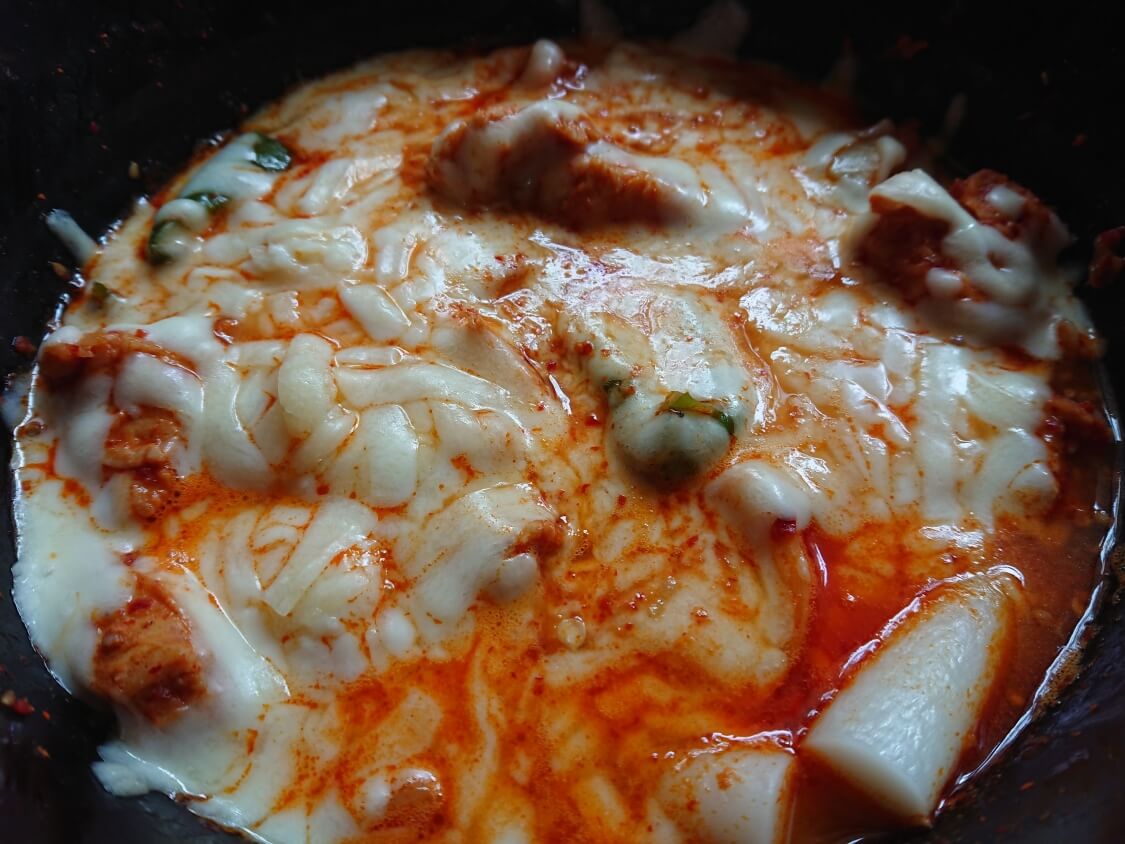 レンジで簡単！チーズタッカルビのレシピ。胸肉で作った時の仕上がり