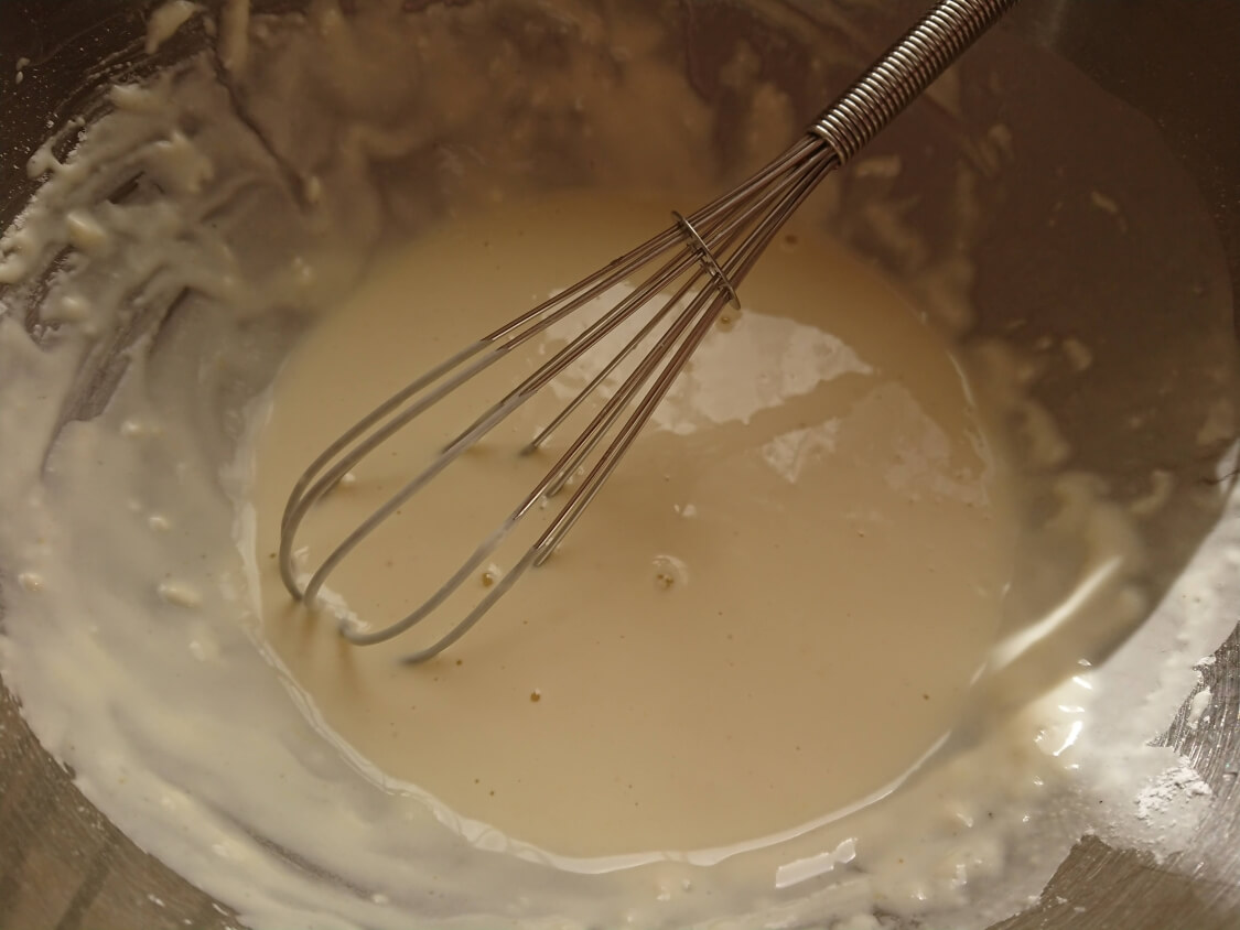 白菜チヂミの簡単レシピ（韓国ペチュジョンの作り方）チヂミ粉と小麦粉