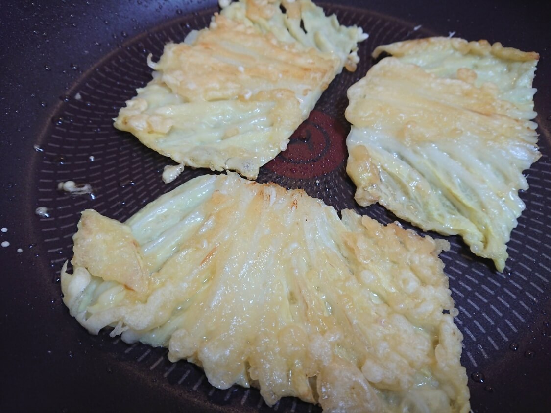 白菜チヂミの簡単レシピ（韓国ペチュジョンの作り方）