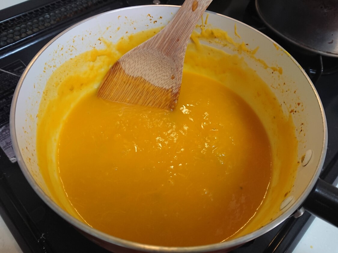 かぼちゃ粥（スープ）の作り方。韓国の簡単レシピ