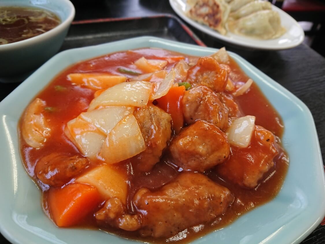 酢豚と韓国のタンスユク