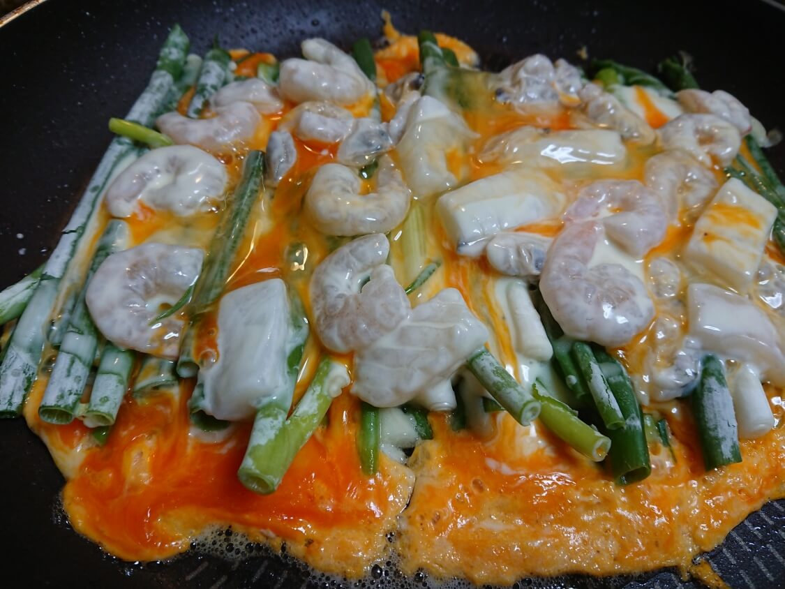 海鮮ねぎチヂミの韓国レシピ