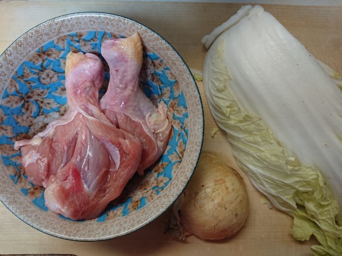 タッコムタンの韓国レシピ。材料と野菜