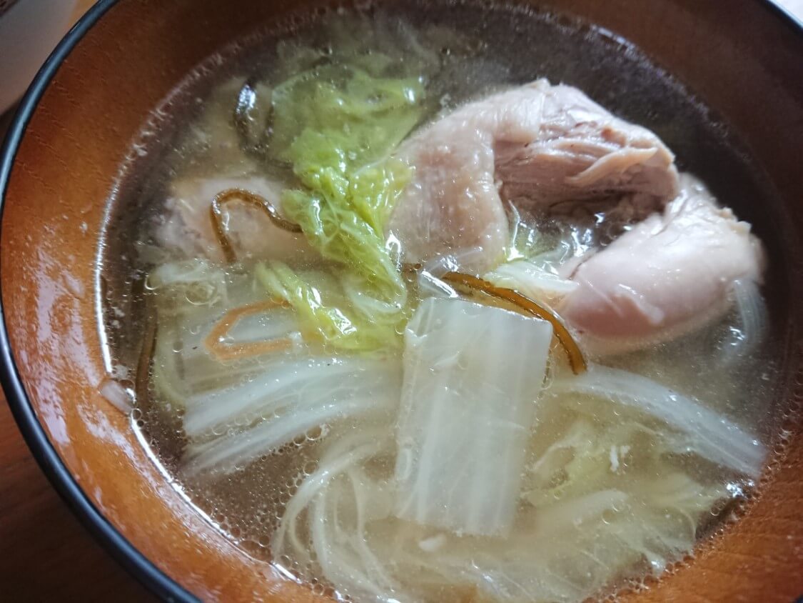 タッコムタン（鶏の煮込みスープ）の簡単レシピ