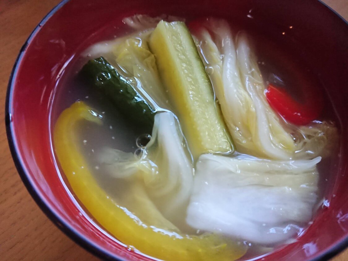きゅうり入り水キムチ！韓国の人気レシピ。熟成期間と味の変化