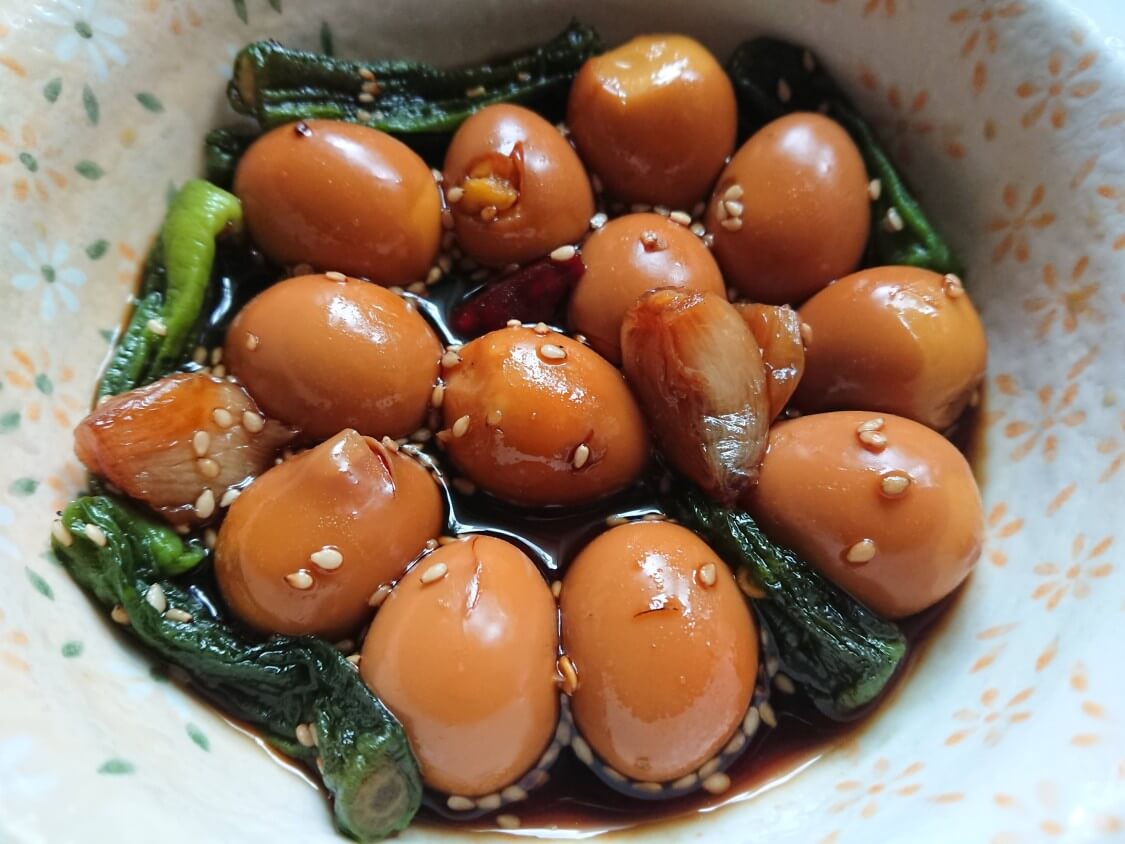 うずらの卵の醤油煮、韓国の人気レシピ。お弁当・作り置きおかず♪具材のアレンジも