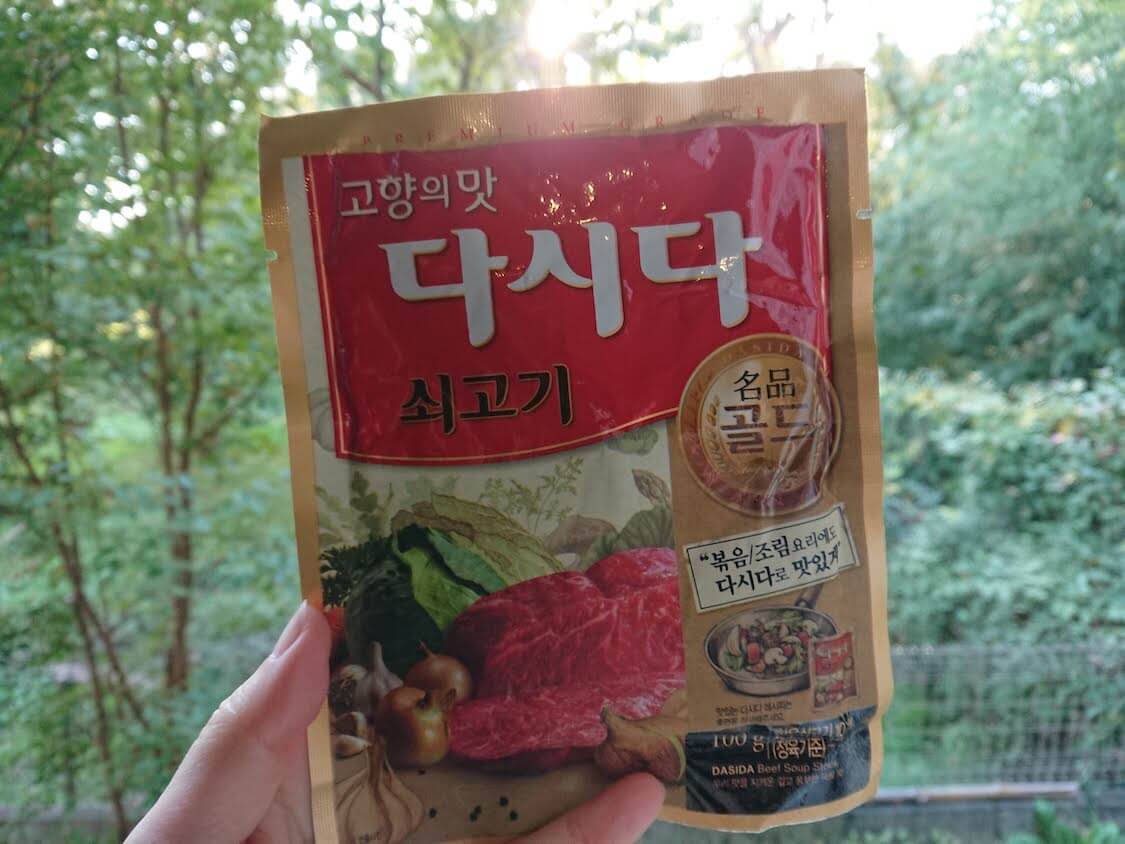 韓国の牛肉出汁ダシダ。活用レシピ