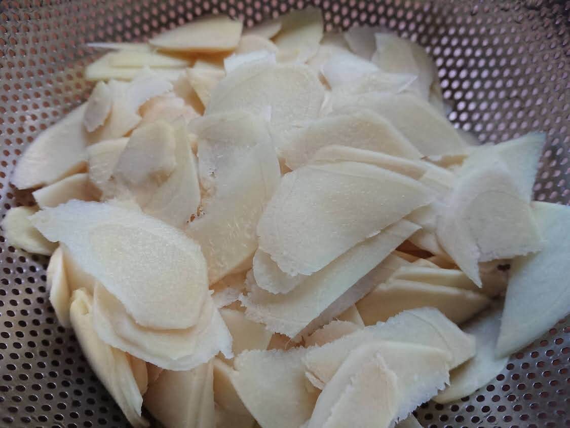 生姜シロップ（はちみつ漬け）の作り方。生姜の種類、根生姜でも新生姜でも