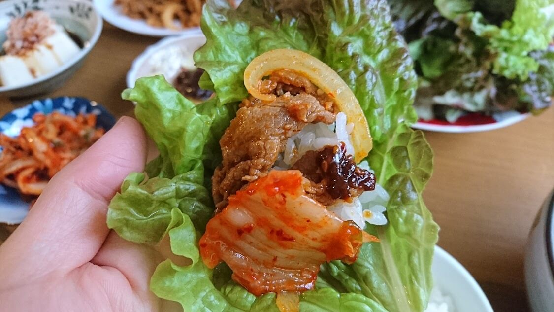 韓国料理、サムパプ