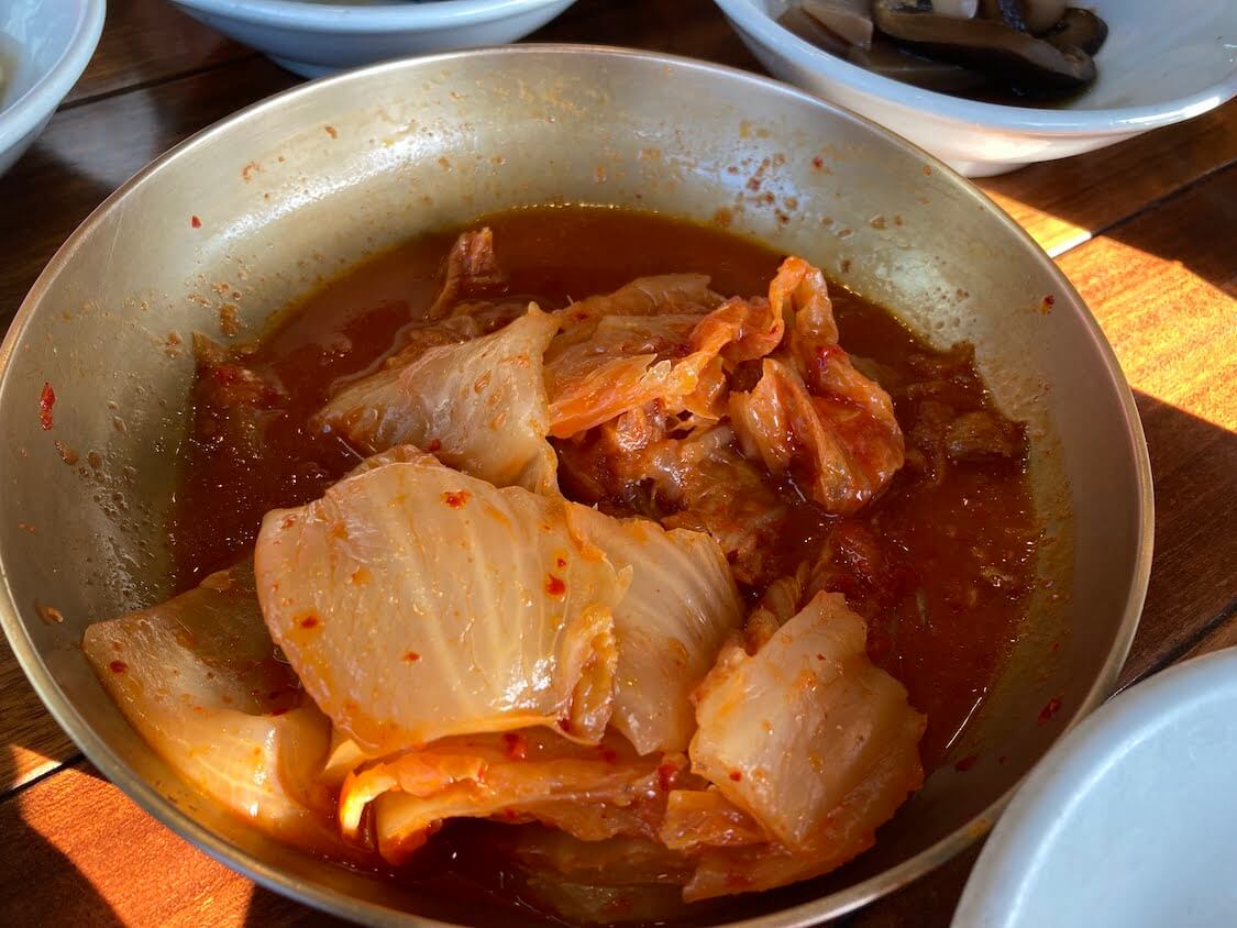 釜山旅★海雲台で特別なわかめスープの韓定食。おかず（バンチャン）の種類と名前