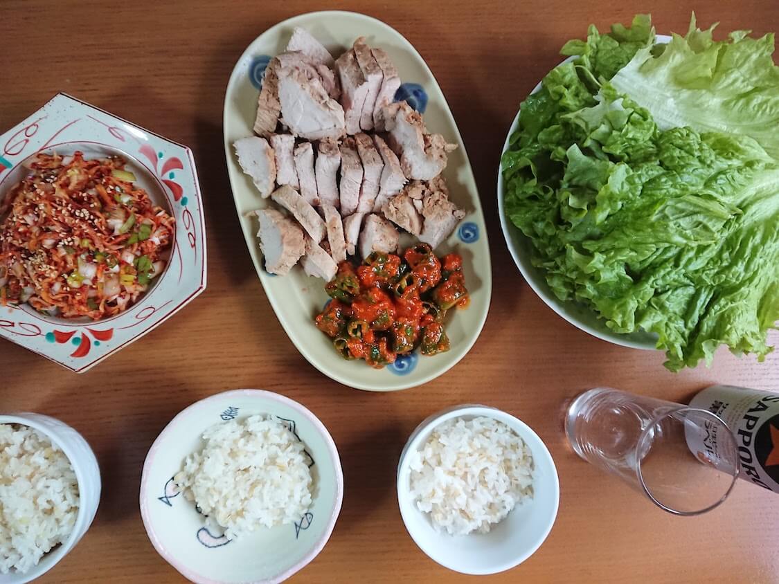 サムパプ（쌈밥）の意味と韓国人の作り方。包む野菜と味噌サムジャン…そしてご飯