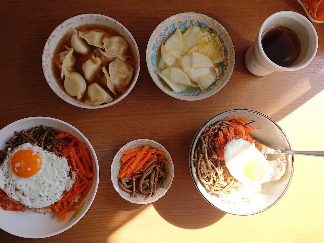 レンジで簡単♪人参ナムルの作り方＋韓国レシピ。ビビンバの具と付け合わせのおかず、水キムチ
