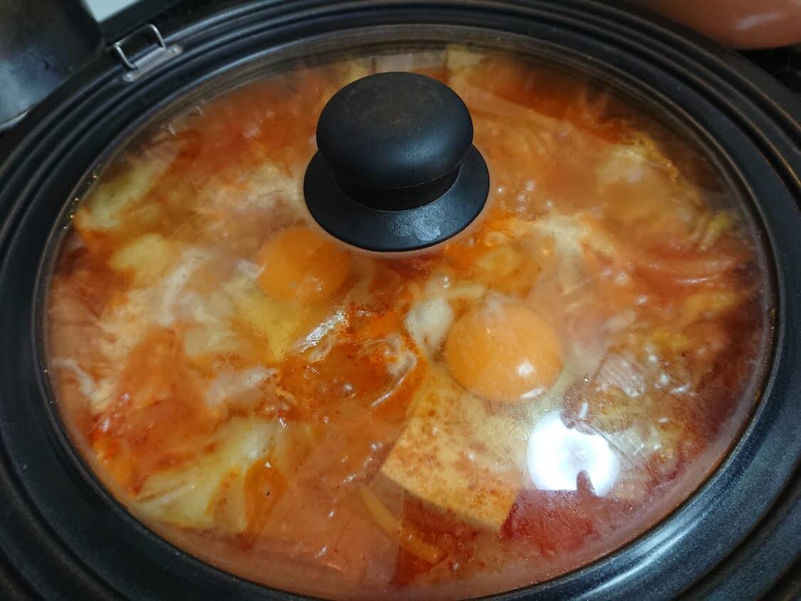 簡単！豆腐とソーセージチゲの作り方（豆腐チャグリ）＋スパム入り韓国人気レシピ