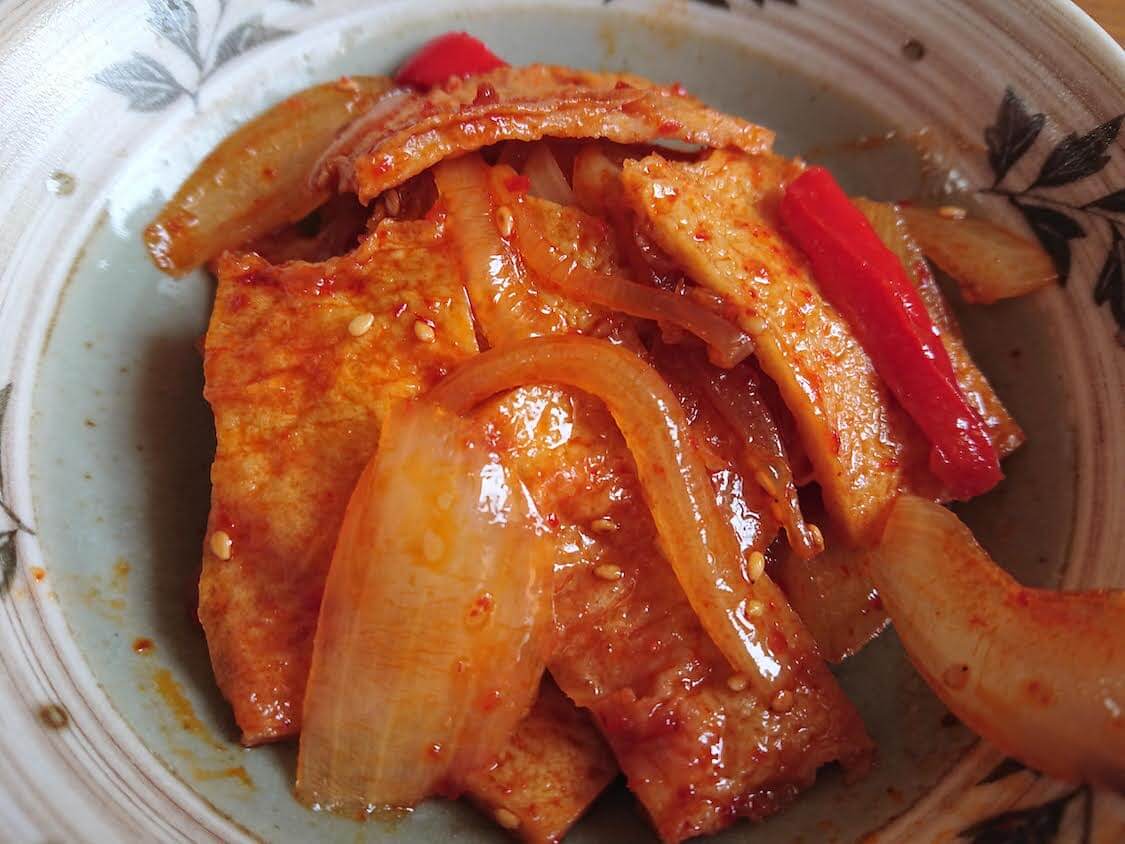 韓国おでんの甘辛炒め「オムクポックム」人気No.1レシピ。定番の作りおきおかず