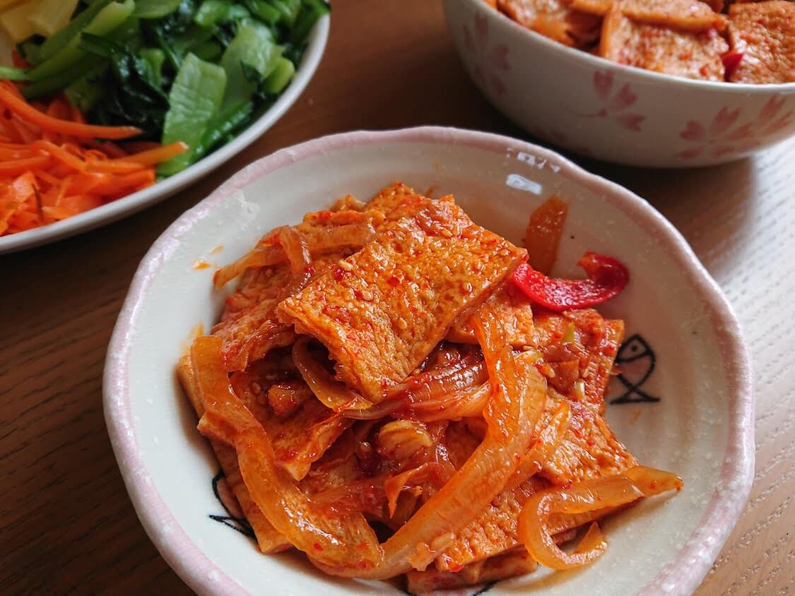 韓国おでんの甘辛炒め「オムクポックム」人気No.1レシピ。定番の作りおきおかず