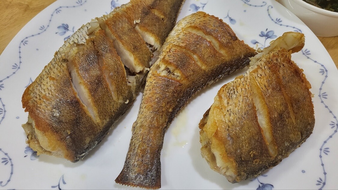 ソウルの晩ごはん、焼き魚