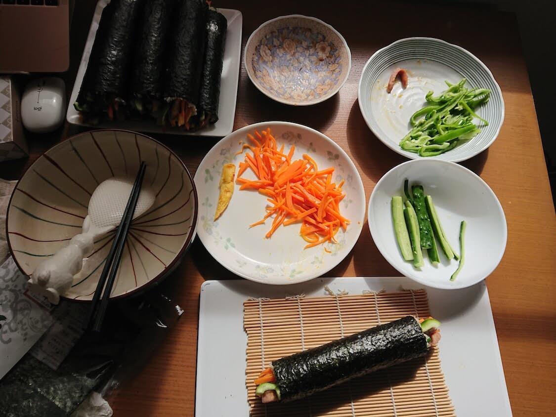 プルコギキンパの作り方＋韓国の人気レシピ。残り具材の活用