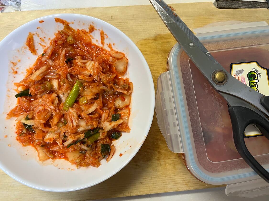 韓国餃子「マンドゥ」の作り方【本場の人気レシピ】キムチ餃子のキムチの量