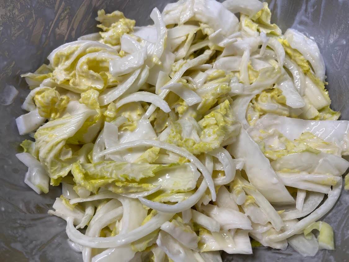白菜チヂミの人気レシピ。生地は卵なし、小麦粉またはチヂミ粉