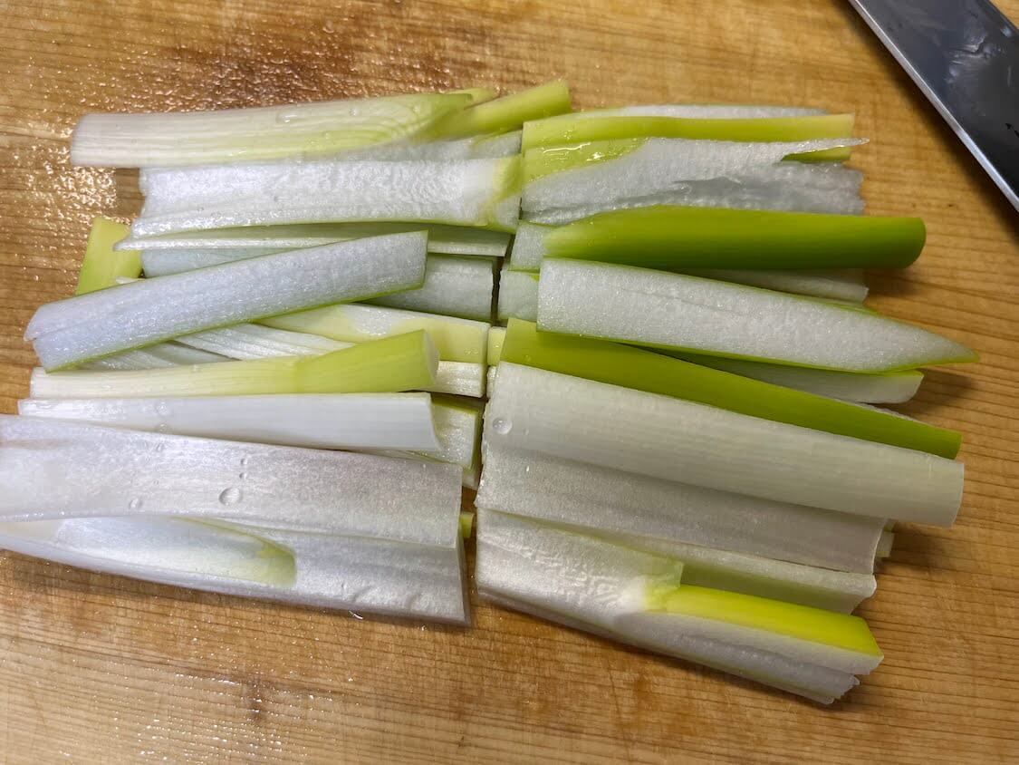 本格プルコギチャプチェ！野菜の切り方
