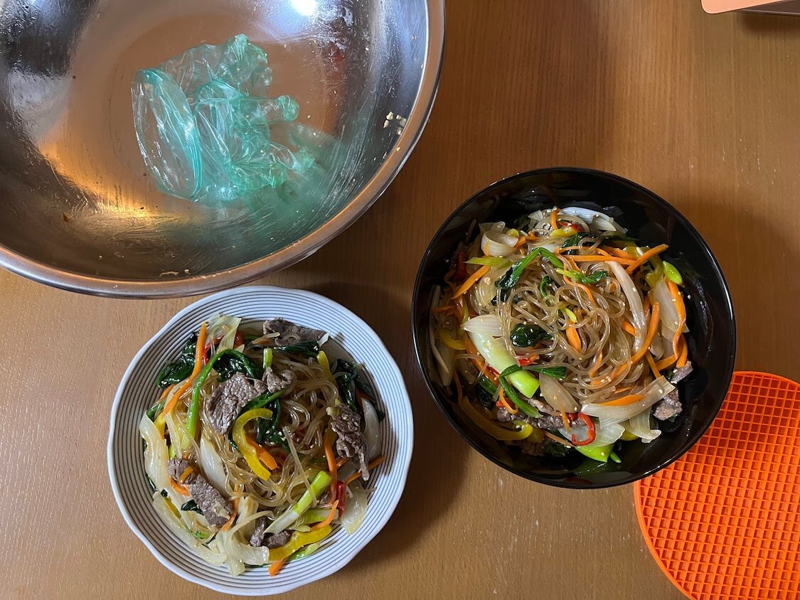 本格プルコギチャプチェ！韓国の人気レシピ。作り置きしても美味しい作り方