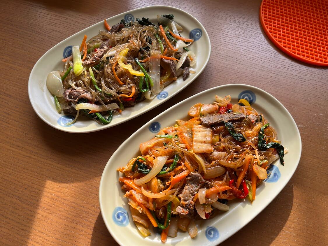 本格プルコギチャプチェ！韓国の人気レシピ。作り置きしたものを美味しい食べ方