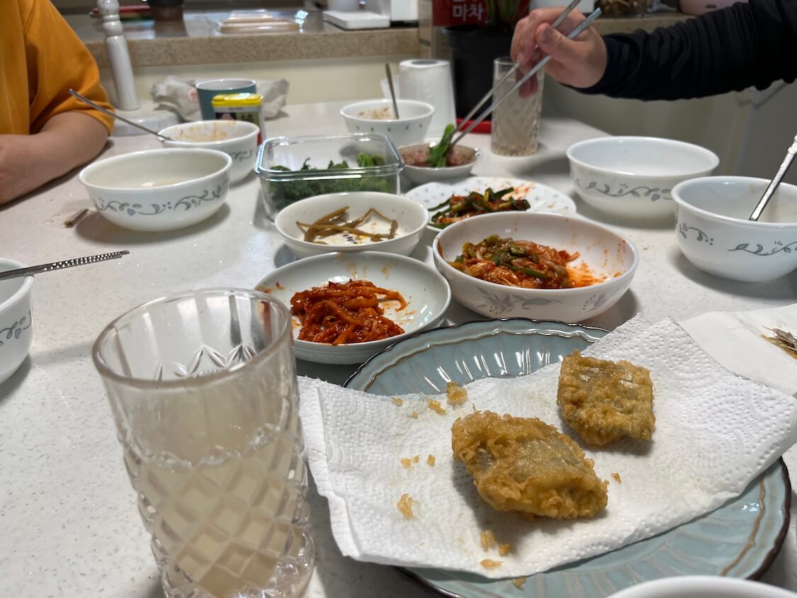韓国でおうちごはん。おこげ湯のスンニュン