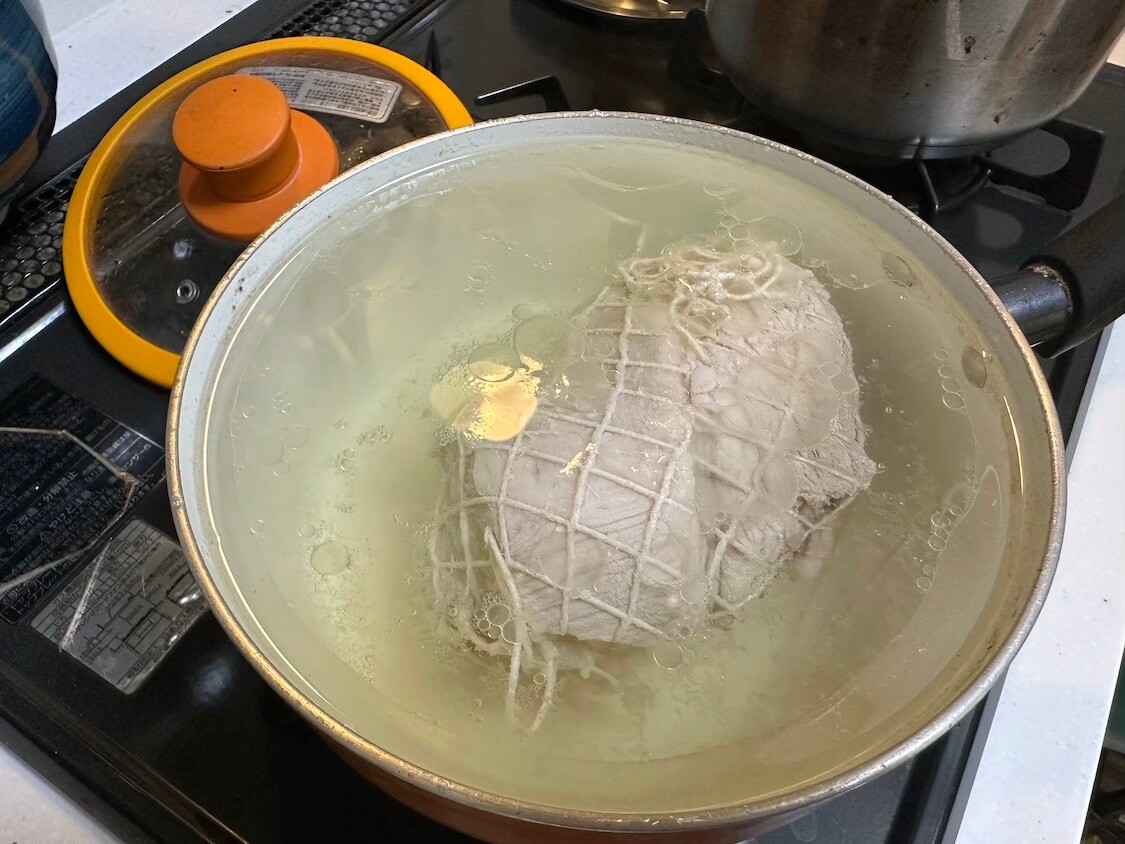 ポッサムのレシピ。簡単にゆで豚を作る方法