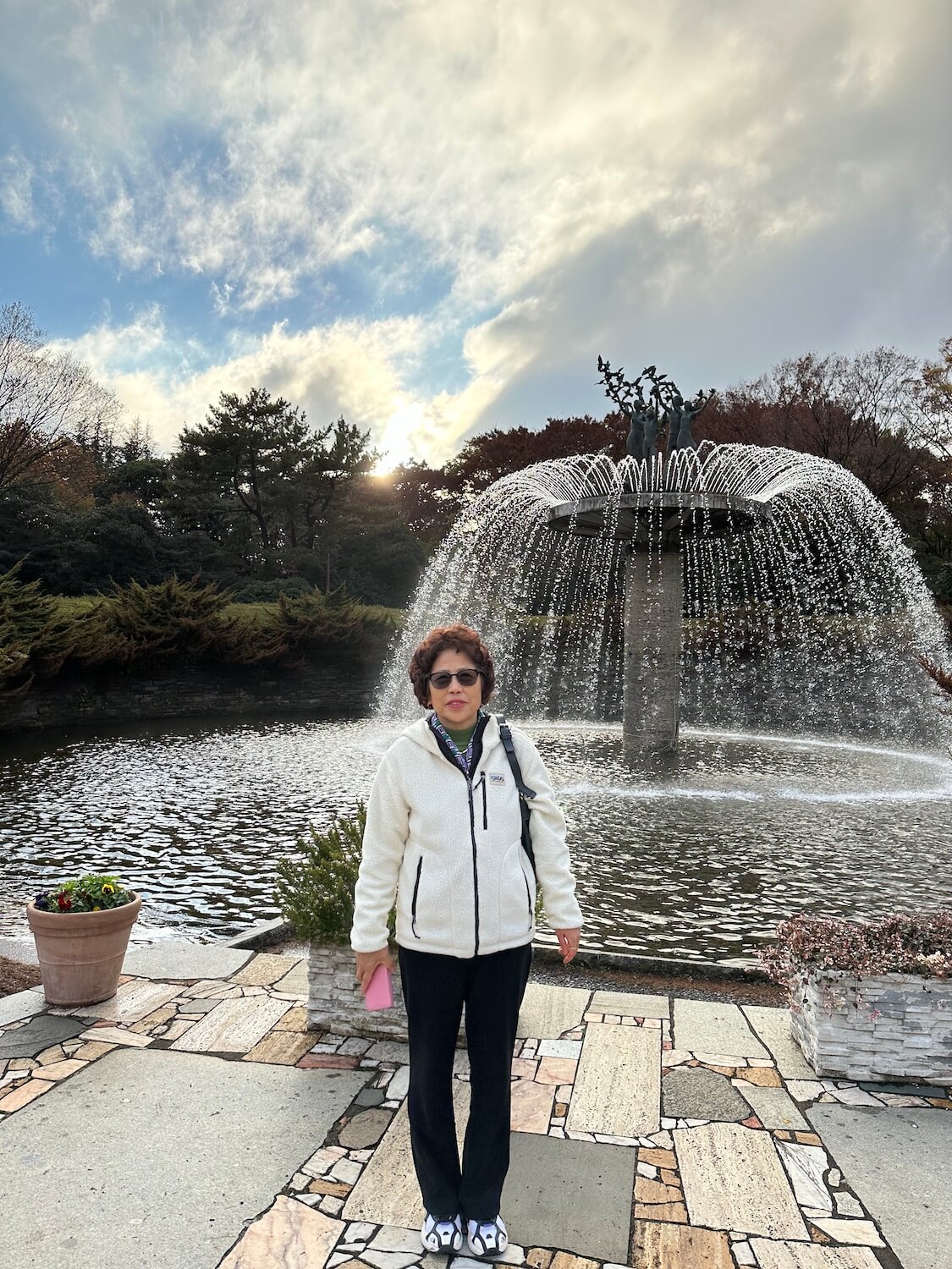 立川観光！昭和記念公園で記念写真。韓国人の日本旅行ブログ【２】