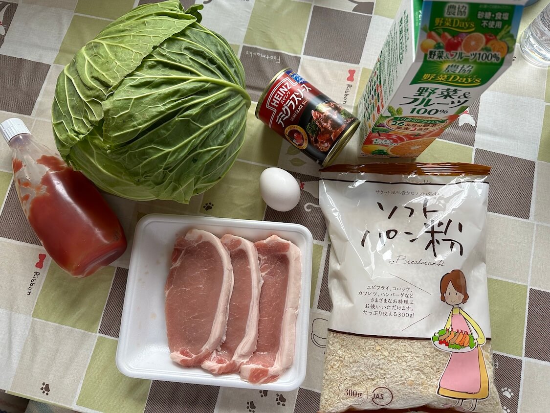 韓国式トンカツ（トンカス）レシピ。材料と調味料