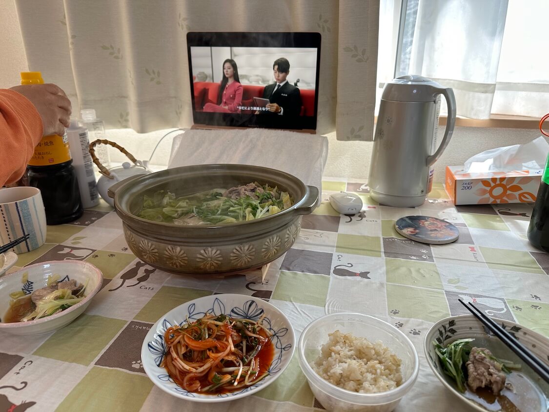 新玉ねぎと水菜のキムチ。しゃぶしゃぶの付け合わせにも！韓国ドラマ