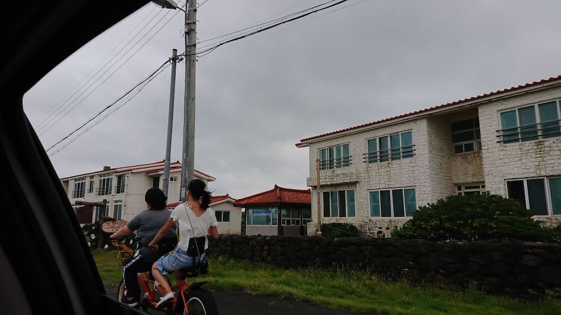 【チェジュ島旅⑧】牛島（うど）の風景。レンタル自転車