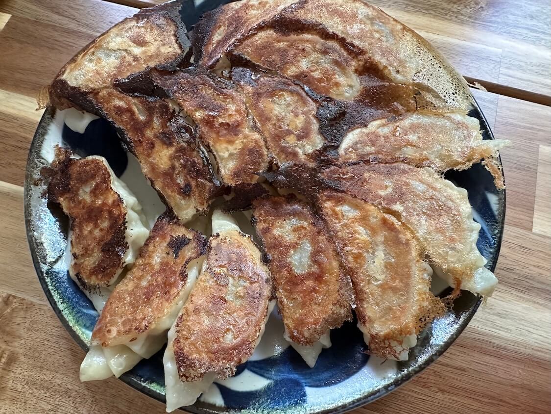 わかめときゅうりの韓国冷製スープのレシピ。餃子