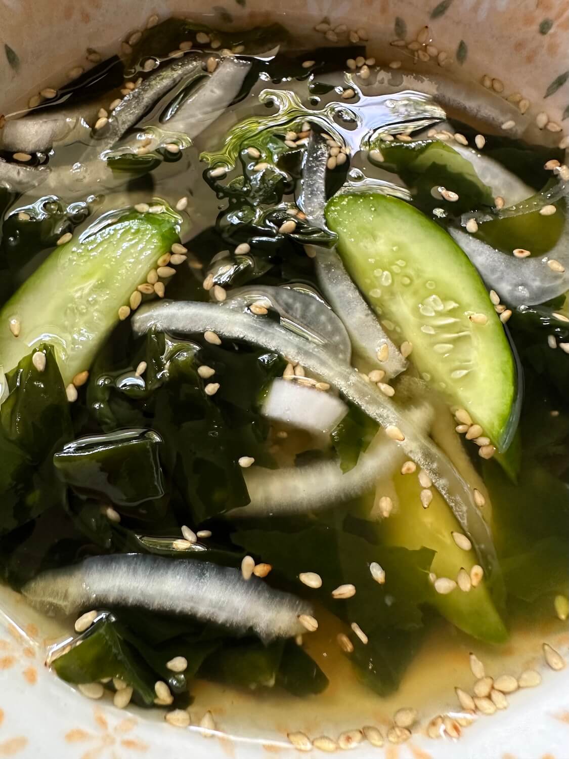 わかめときゅうりの韓国冷製スープのレシピ