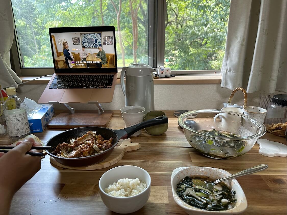 簡単！きゅうりとわかめの冷たいスープ【韓国レシピ】献立と韓国ドラマ