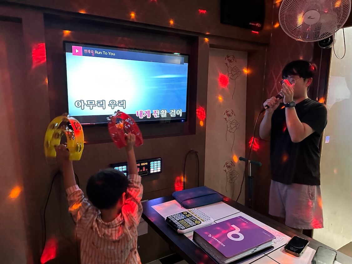 平昌フェニックスホテルの夜の楽しみ方。カラオケで