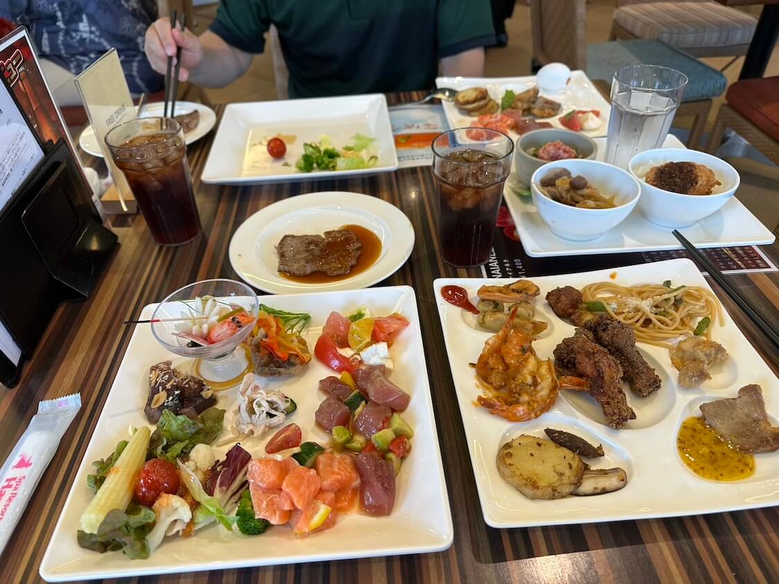 ハワイアンズのビュッフェ