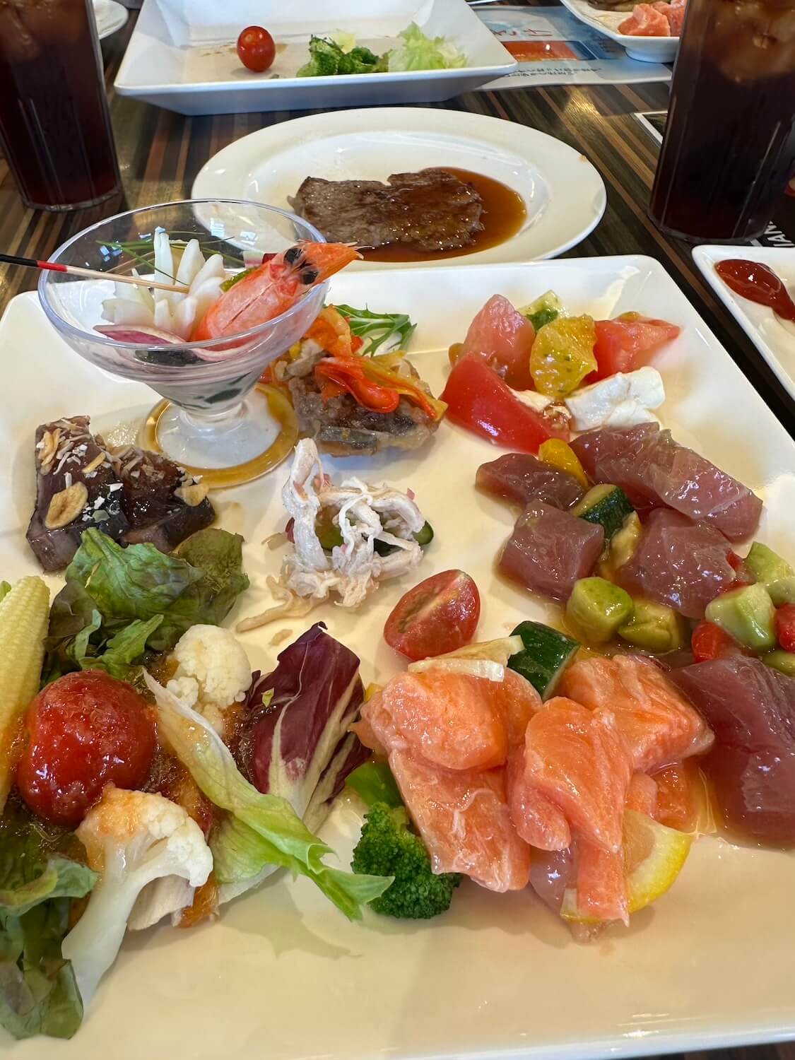 ハワイアンズのビュッフェ