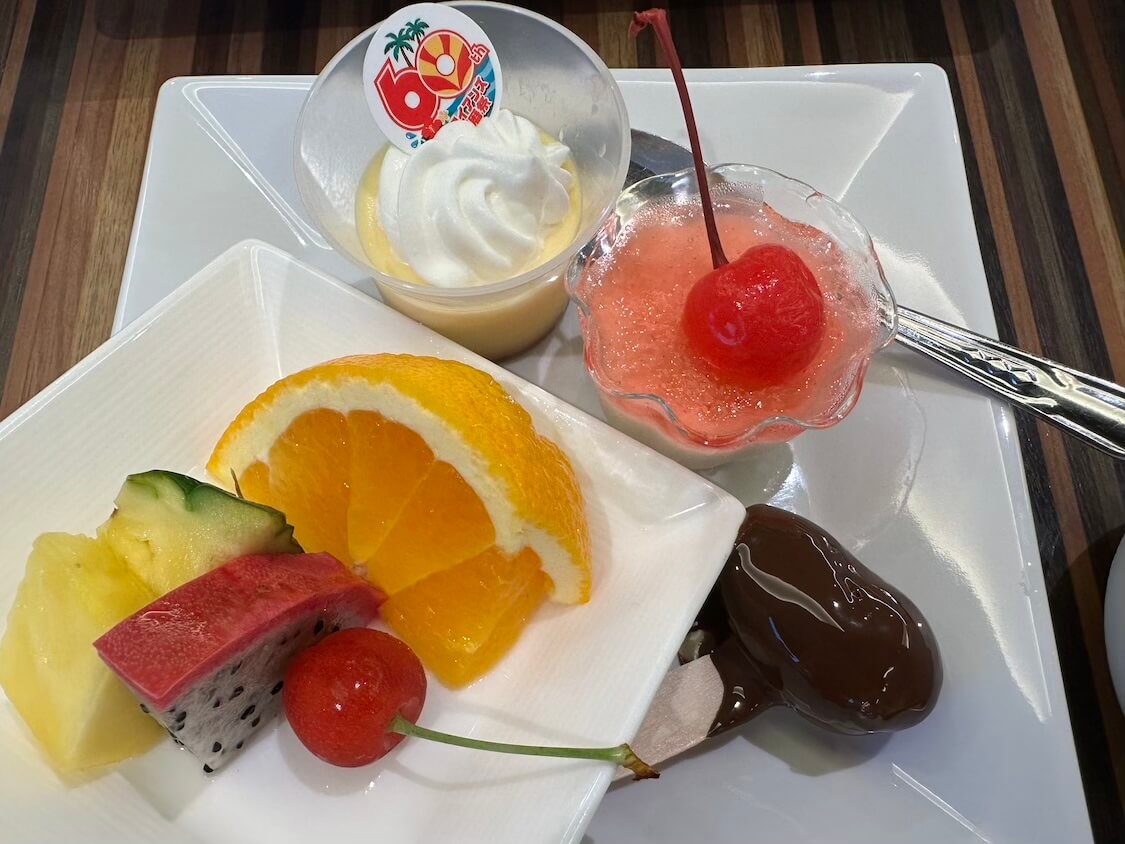 ハワイアンズのビュッフェ